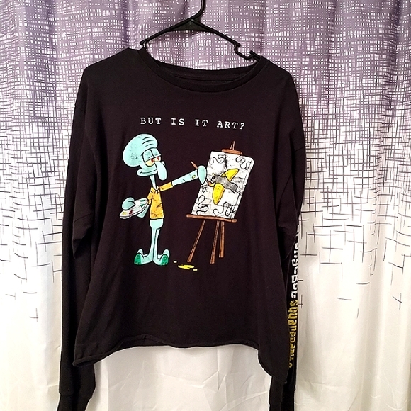 Tops - SpongeBob SquarePants • cropped shirt